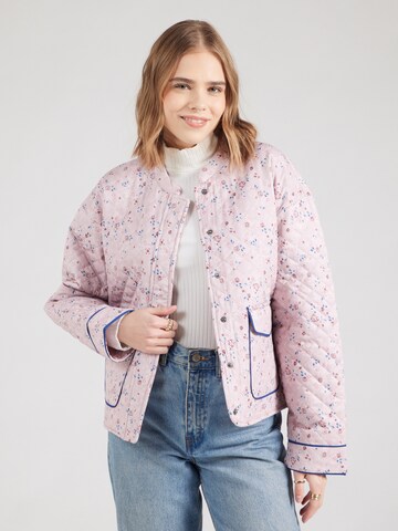 Giacca di mezza stagione 'ONLHALLIE' di ONLY in rosa: frontale