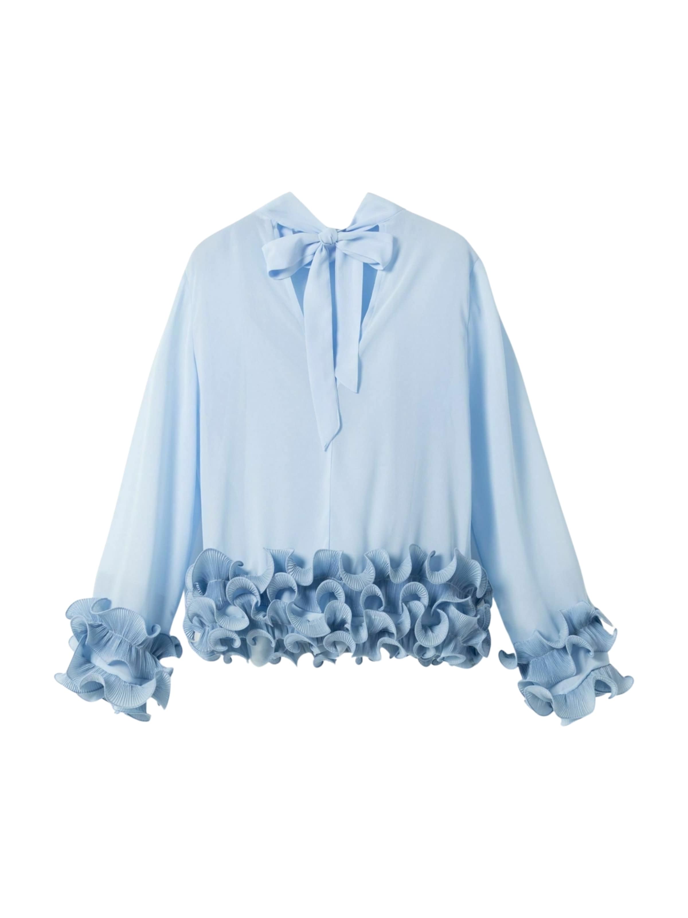 Tricou ' N-Latanietta ' de la Noella pe albastru