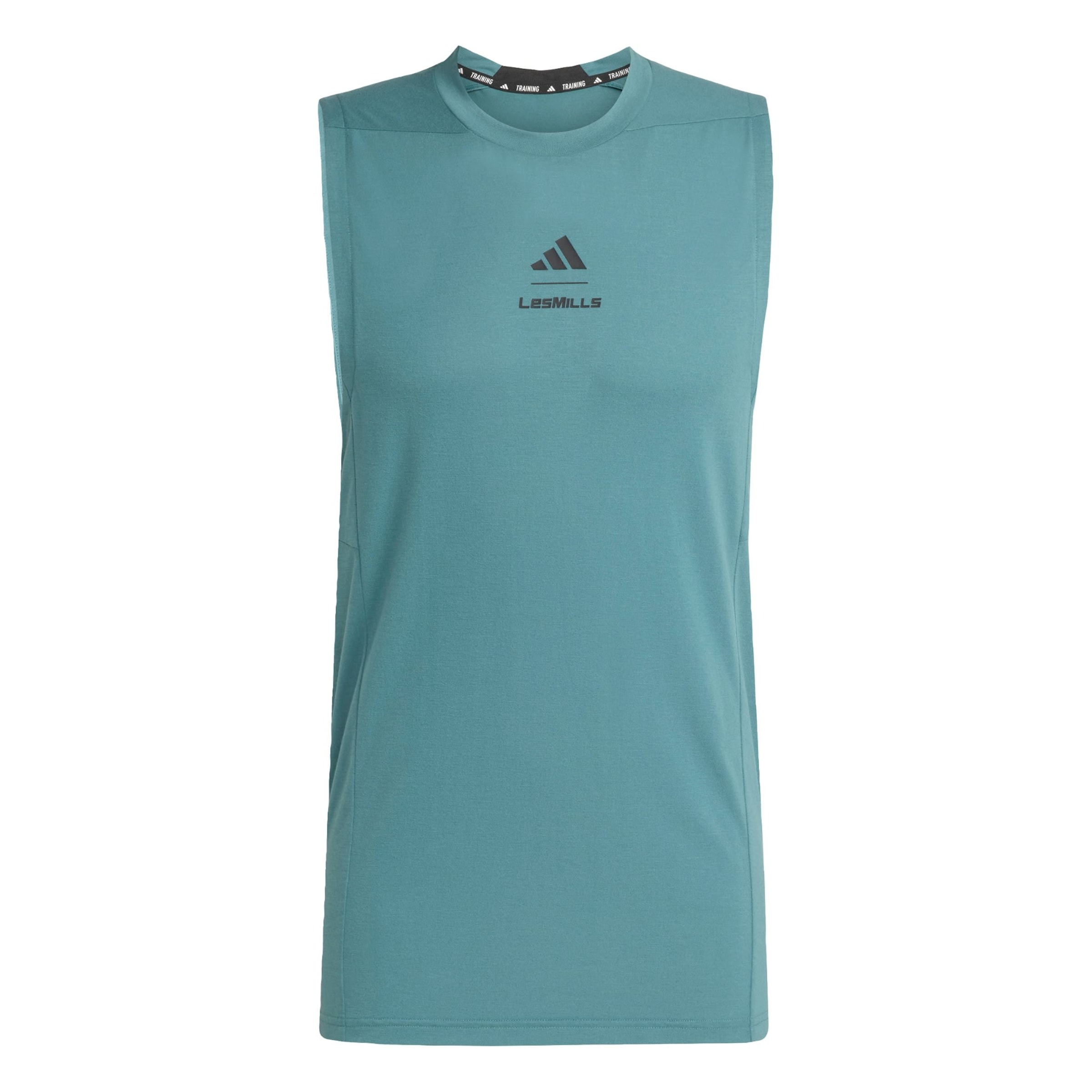 T-Shirt fonctionnel 'Les Mills' ADIDAS PERFORMANCE en vert : devant