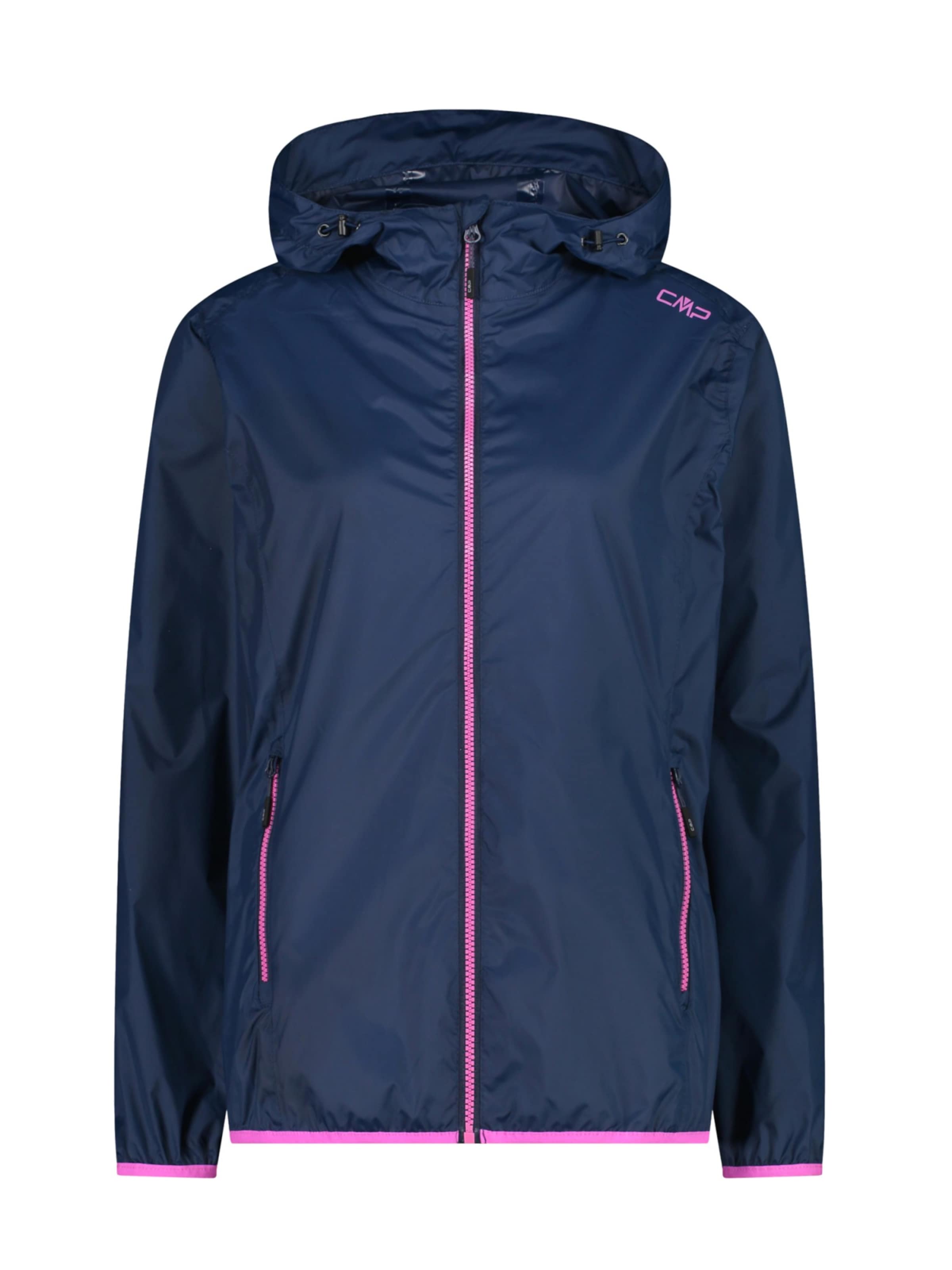 CMP Outdoorjas in Blauw: voorkant