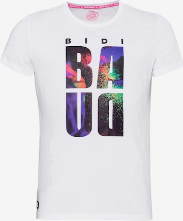 BIDI BADU Performance Shirt 'Demba Lifestyle' in White: front