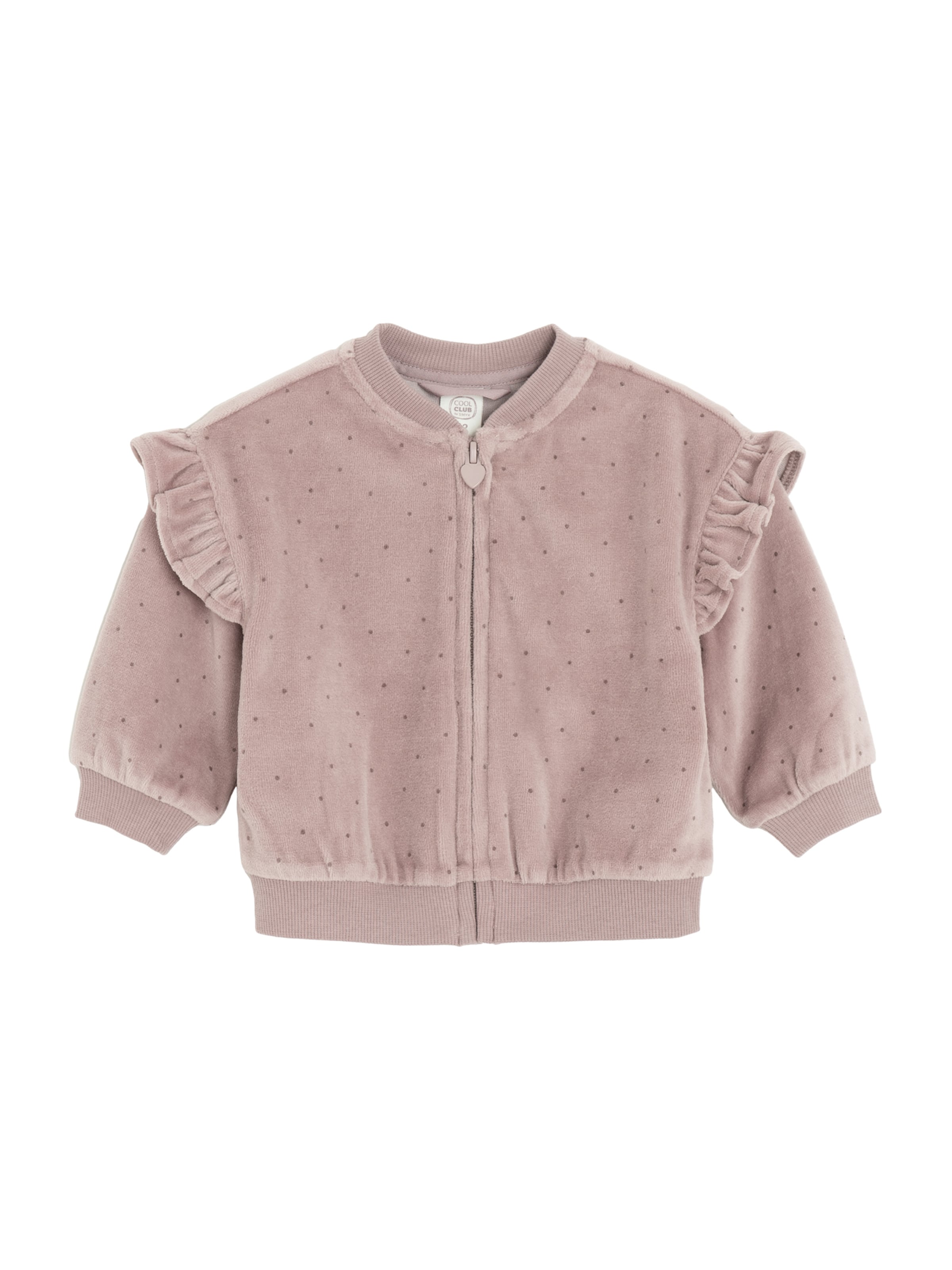 rozā Cool Club Sportiska jaka: no priekšpuses