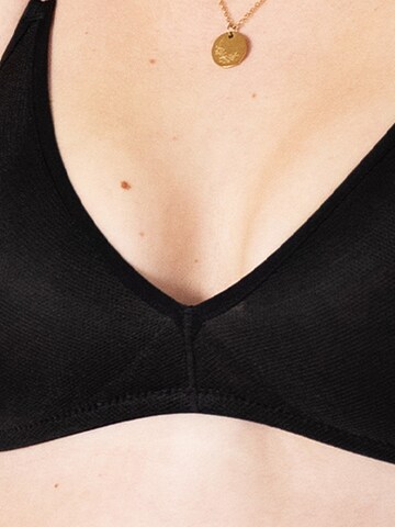SugarShape T-shirt Bra 'Airyn' in Black