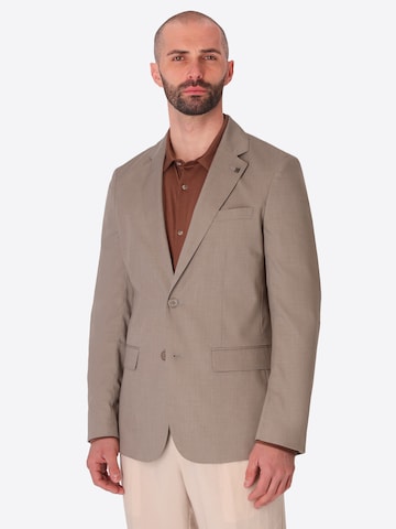 Coupe regular Veste de costume 'Alabastro' Distretto12 en beige : devant