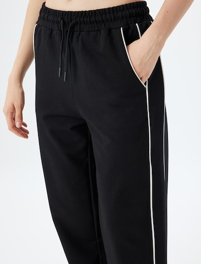 Koton Pants in Black / White, Item view