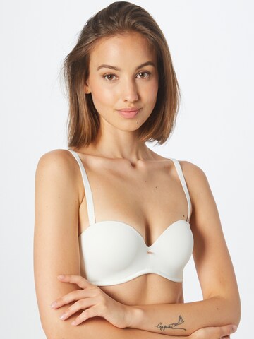 JOOP! Balconette Bra in White: front