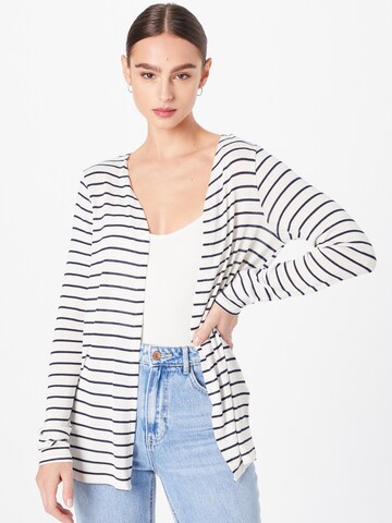 VERO MODA - Casaco de malha 'Brianna' em branco: frente