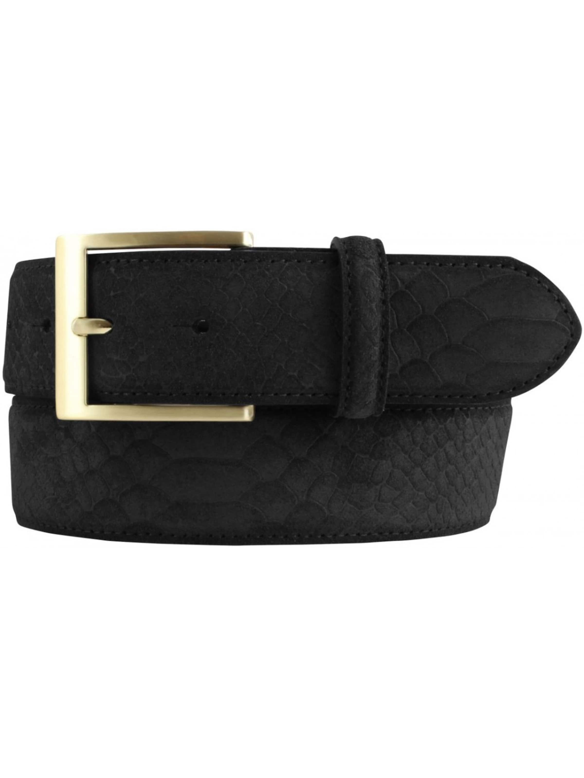 BELTINGER Gürtel 'Catanzaroi'‌‌‌‌‌ in Schwarz: Vorderseite