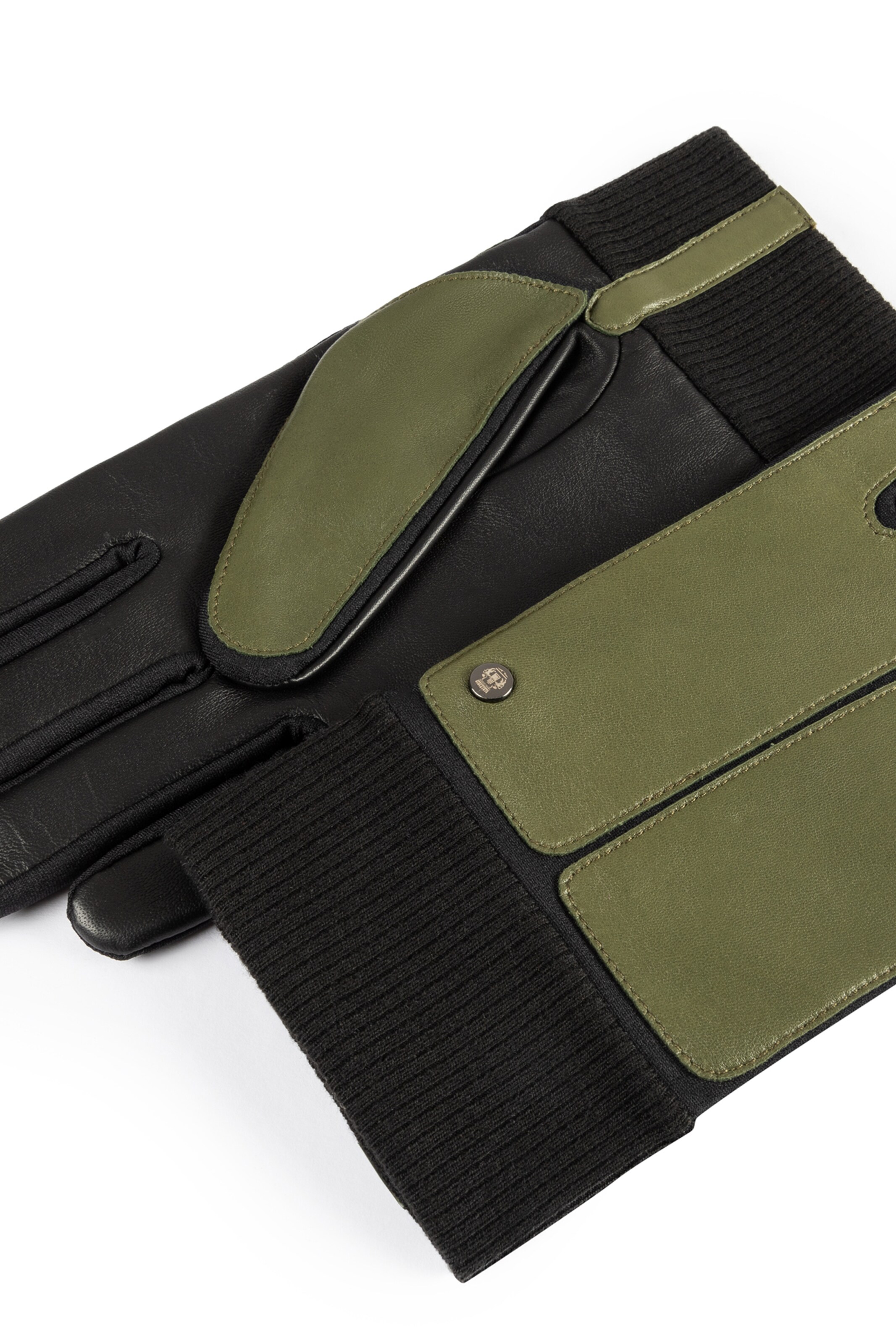 Mezzoguanti 'KOPENHAGEN TOUCH' di Roeckl in verde