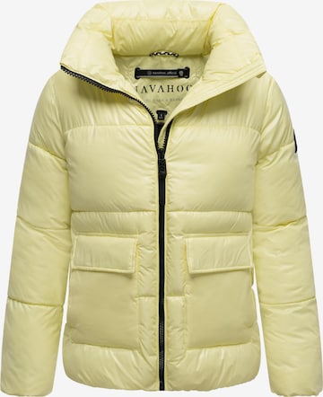 NAVAHOO Talvitakki 'Eispracht 14' värissä keltainen: etupuoli