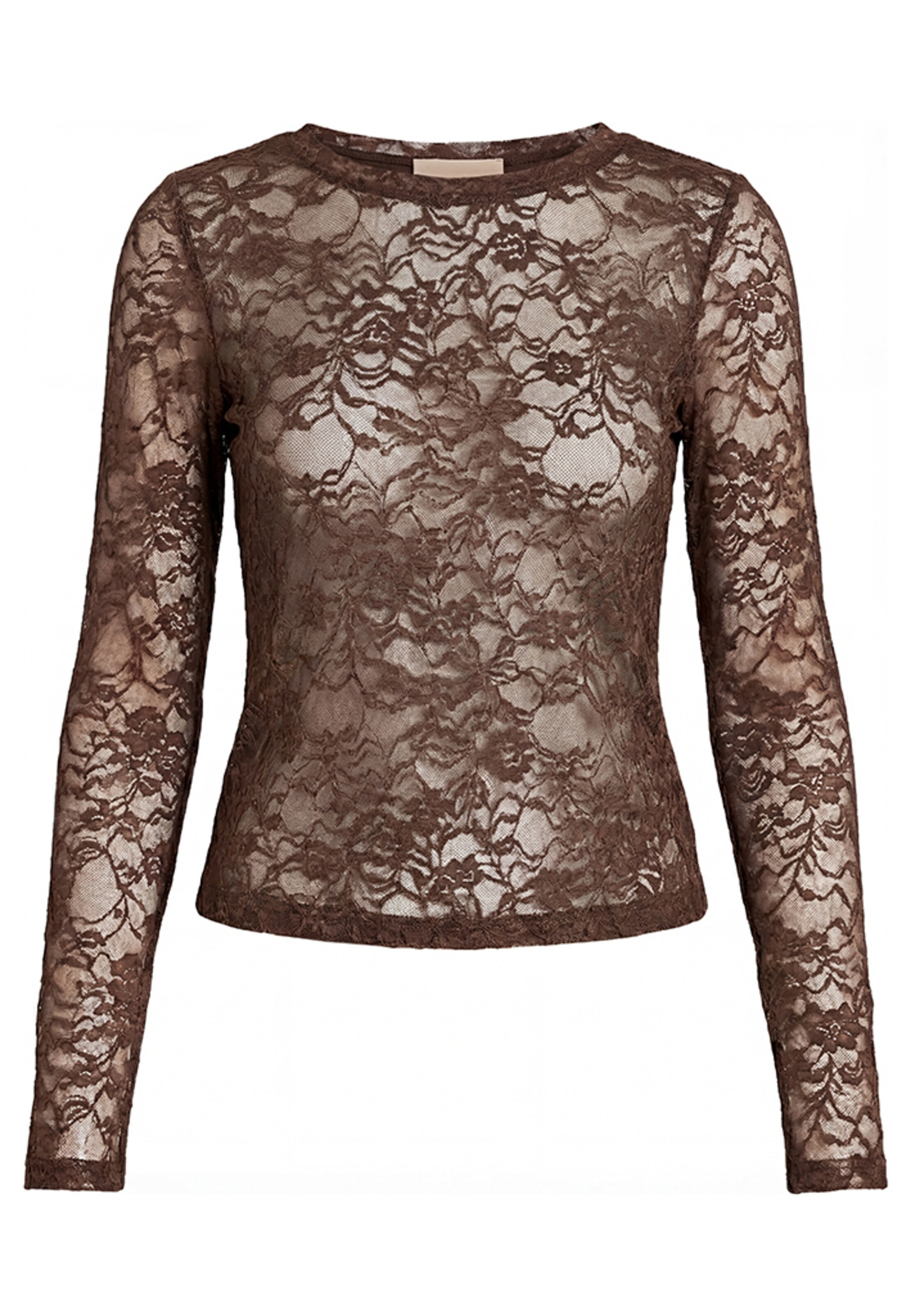 Peppercorn Top 'Salaya' in Bruin: voorkant