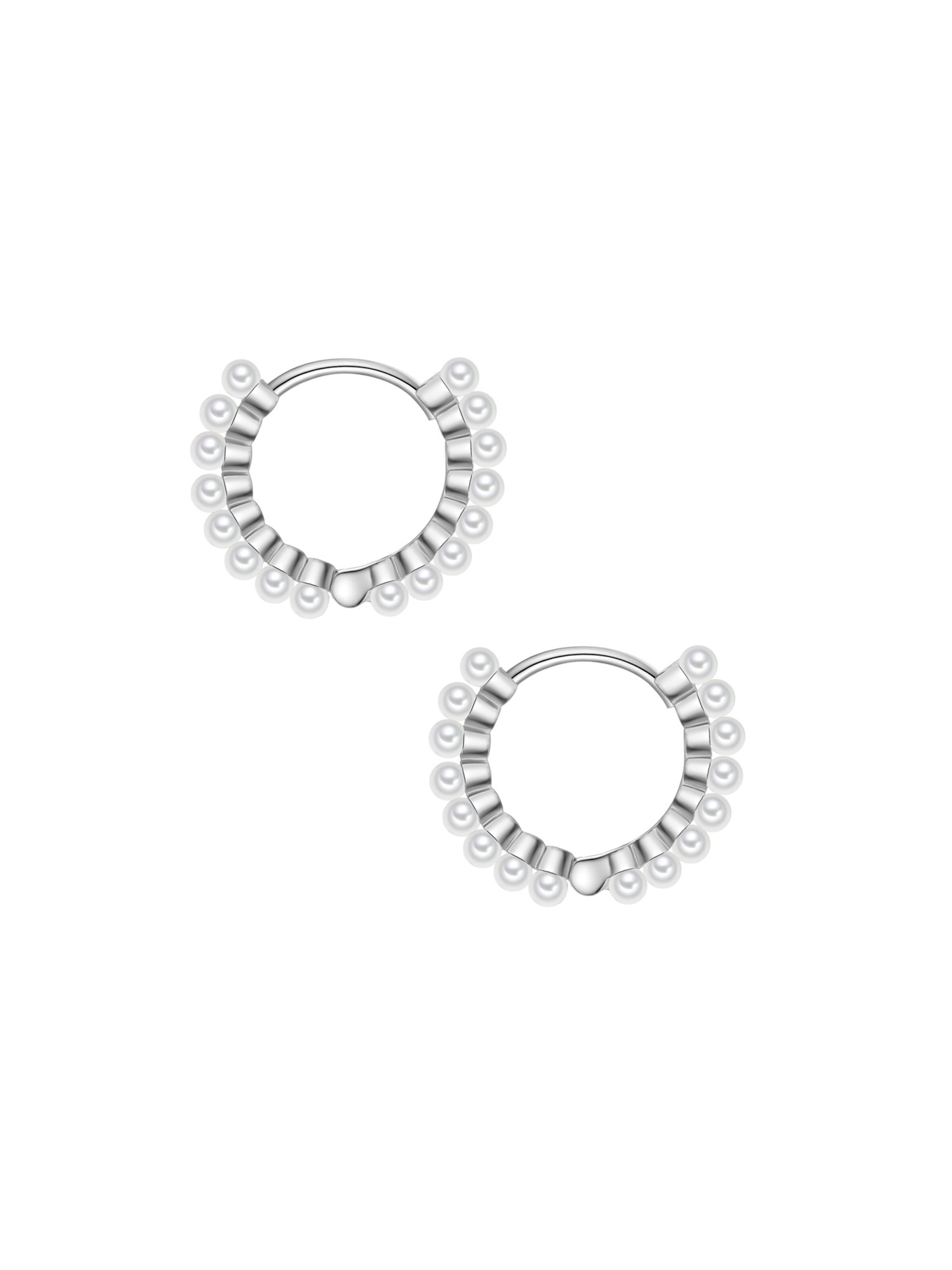 Glanzstücke München Ohrringe in Weiß