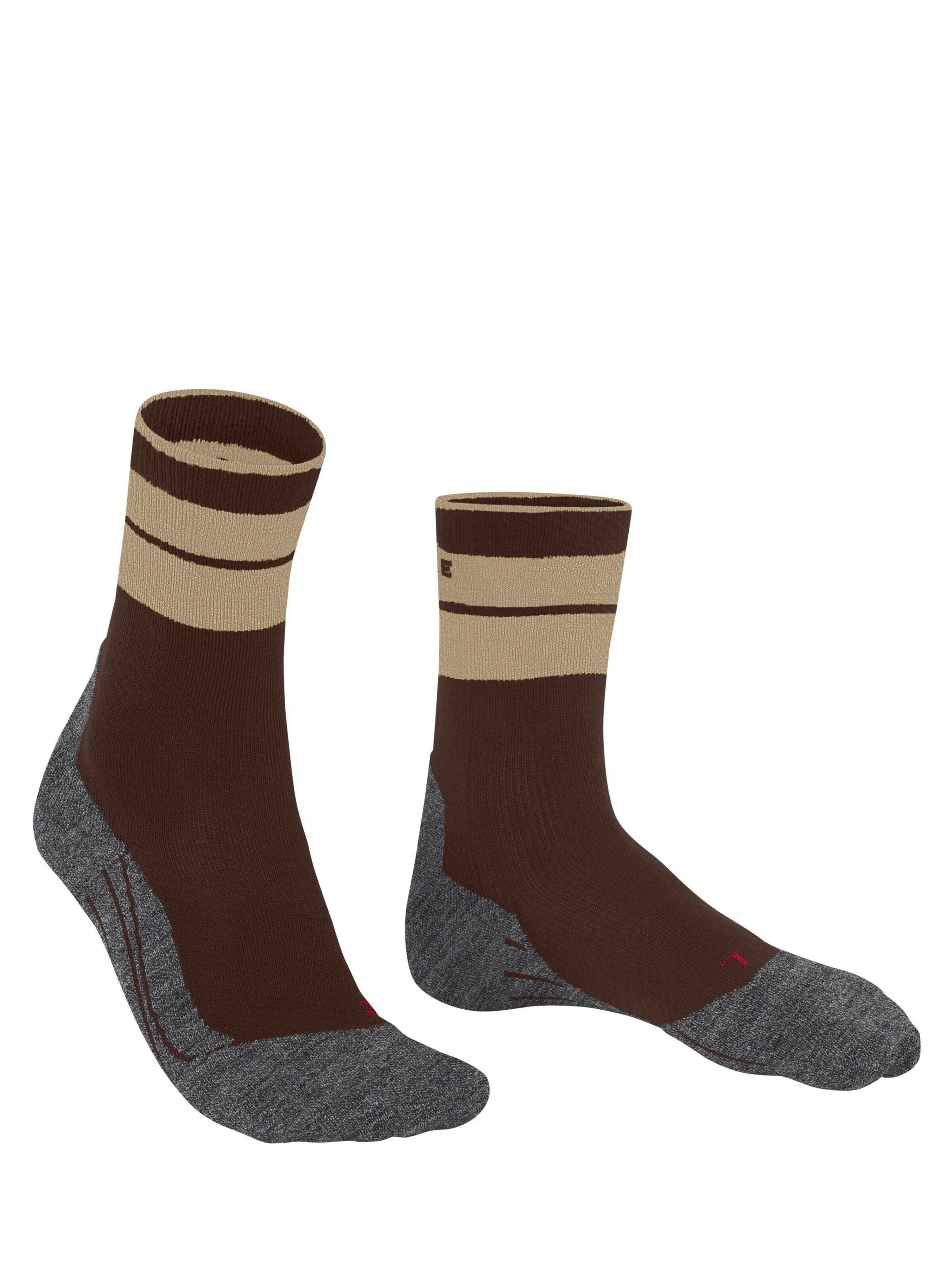 FALKE Sportsocken 'TK Compression Stabilizing'‌‌‌‌ in Braun
