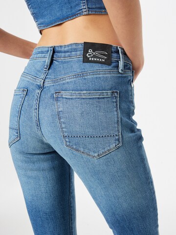 DENHAM Slimfit Jeans 'MONROE' in Blau