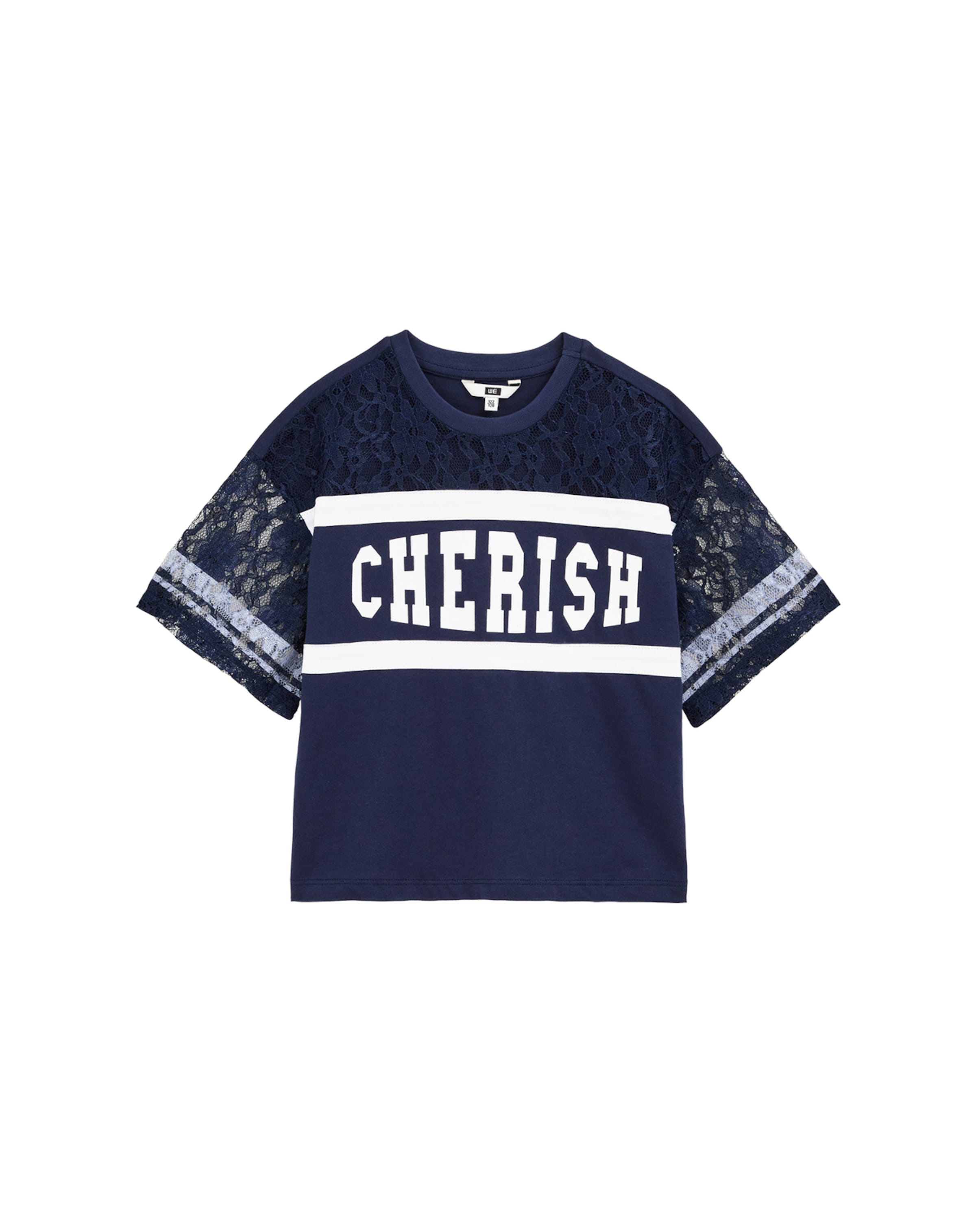 WE Fashion Shirt in Blue: front