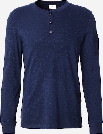 mėlyna s.Oliver Marškinėliai: priekis