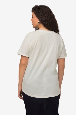 T-shirt Ulla Popken en blanc