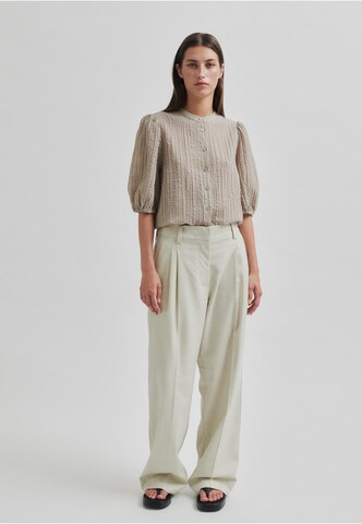 SECOND FEMALE Bluse 'Tascha' in Beige