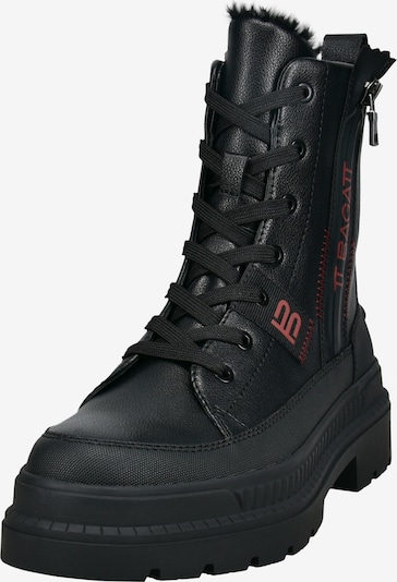 Cizme cu șireturi TT. BAGATT pe negru, Vizualizare produs