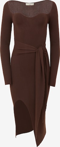 TOPTOP STUDIO Dress in Brown: front