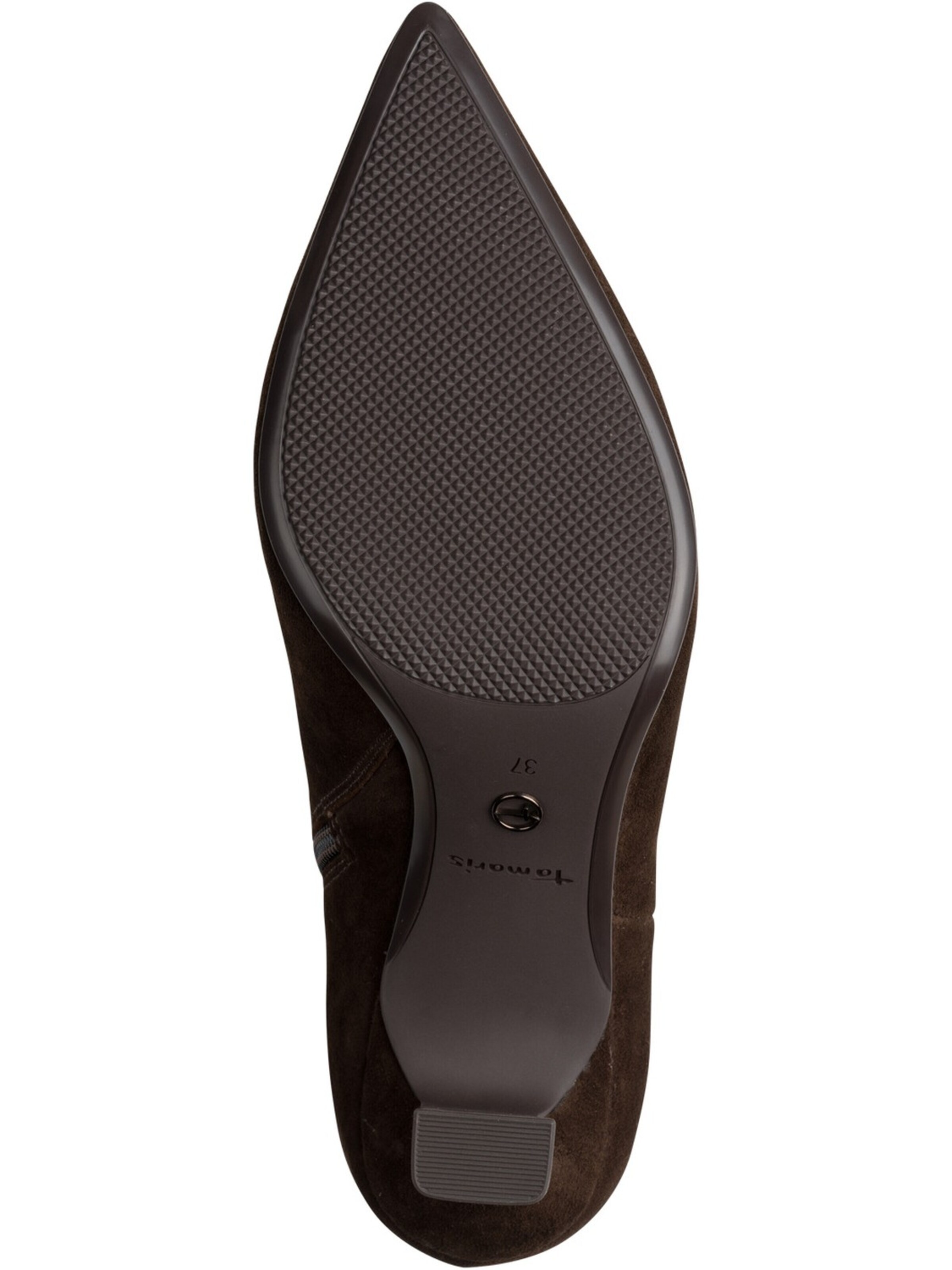 Tamaris Μποτάκι 'Tamaris Women Boots Leder braun' σε καφέ
