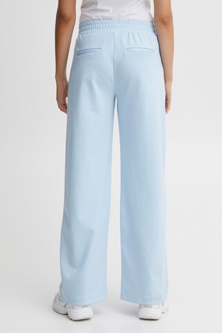 b.young Wide leg Broek in Blauw