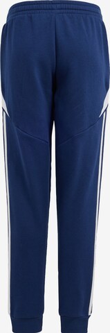 Effilé Pantalon de sport 'Tiro 24' ADIDAS PERFORMANCE en bleu