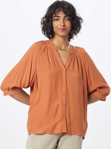 TOM TAILOR DENIM Bluse i orange: forside