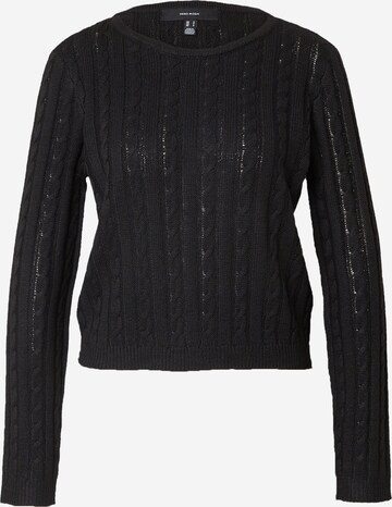 VERO MODA Sweater 'VEO' in Black: front