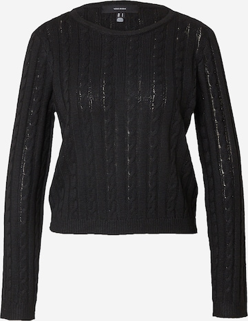 VERO MODA Sweater 'VEO' in Black: front