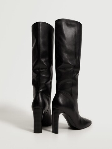 Bottes 'Campo' MANGO en noir