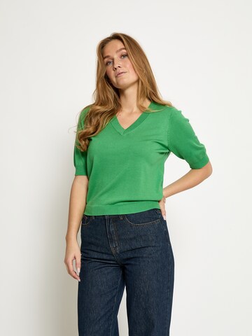 minus Trui 'Milla' in Groen: voorkant