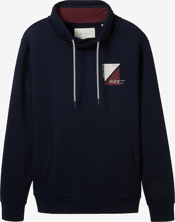 TOM TAILOR Sweatshirt in Blue: front