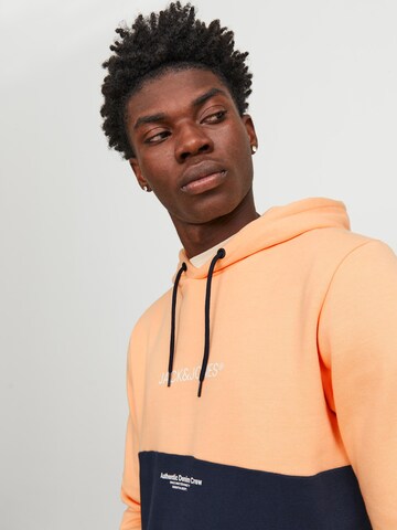 Felpa 'JJERyder' di JACK & JONES in arancione