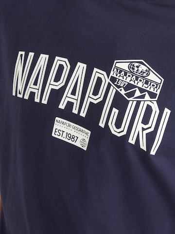 NAPAPIJRI Μπλουζάκι 'FUNES' σε μπλε