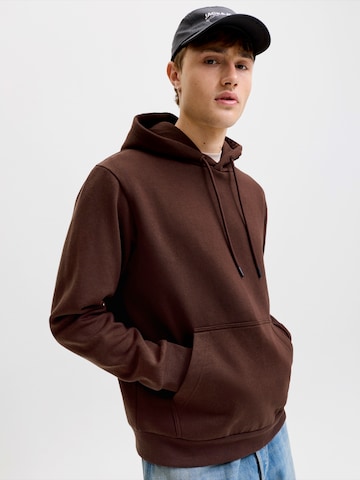 JACK & JONES Sweatshirt 'JJEBRADLEY' in Bruin
