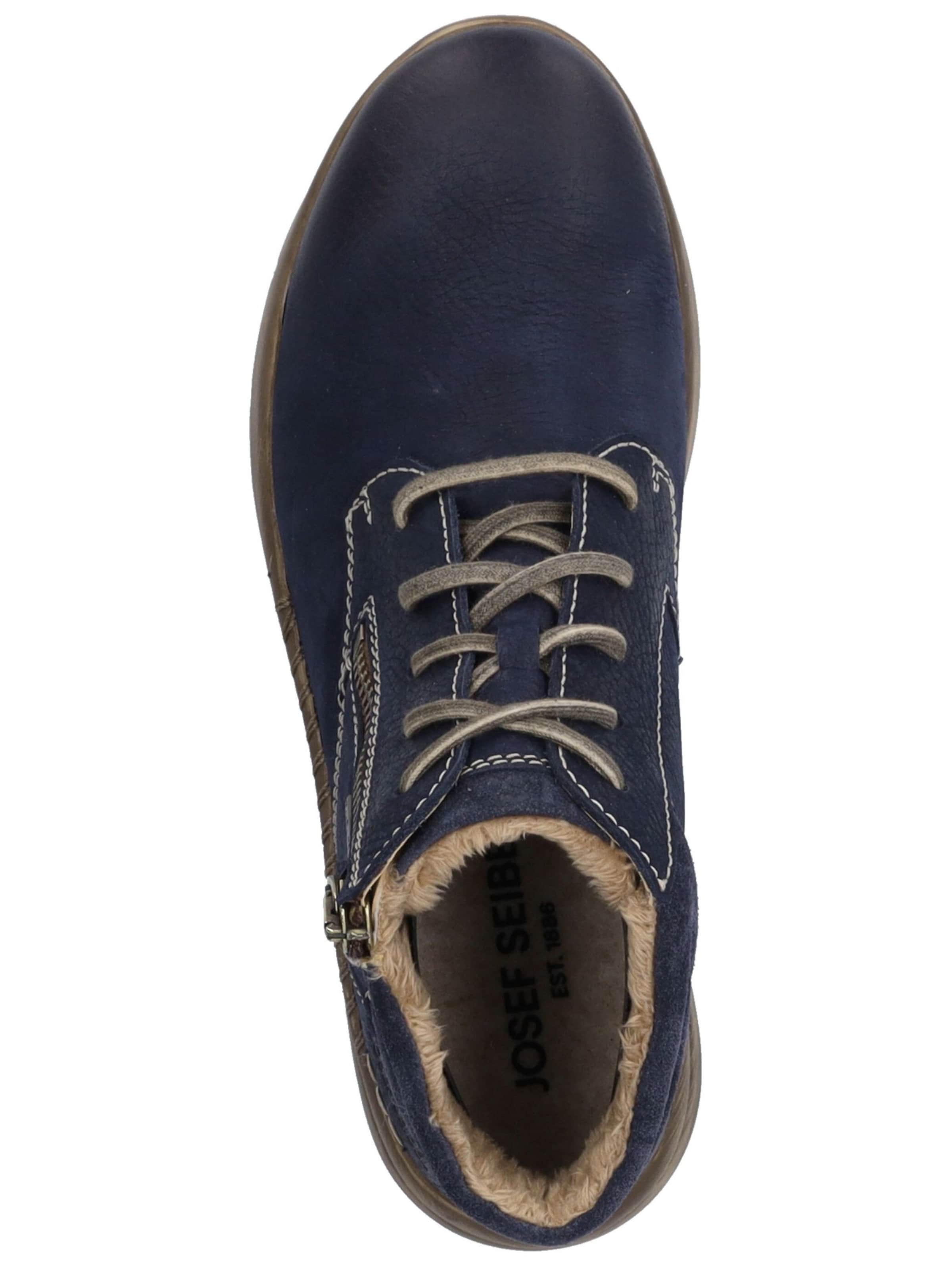 JOSEF SEIBEL Schnürstiefelette 'Conny' in Blau