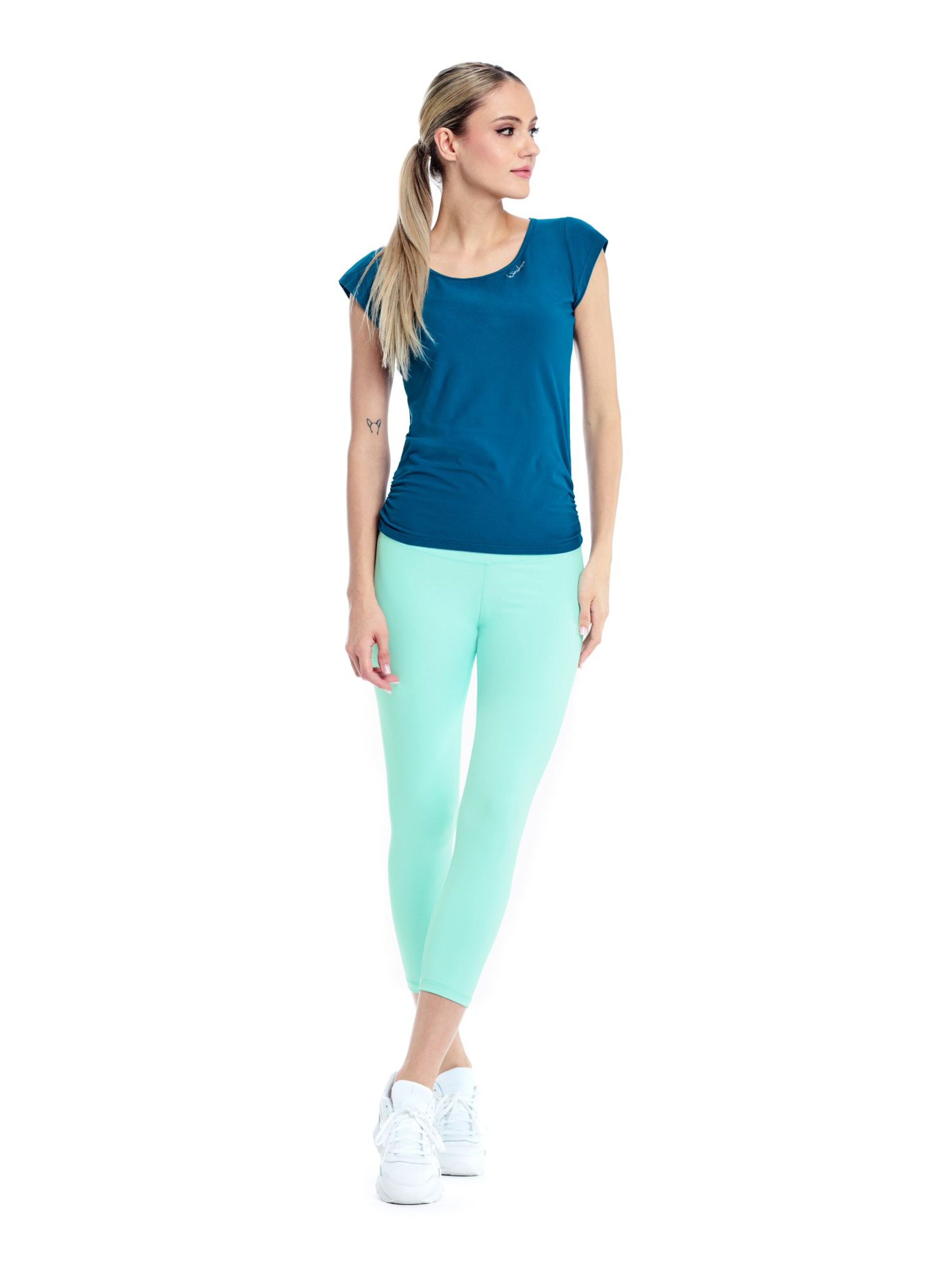 Winshape Regular Sporthose 'HWL317C' in Grün