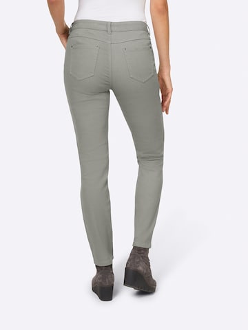 Regular Pantalon heine en gris