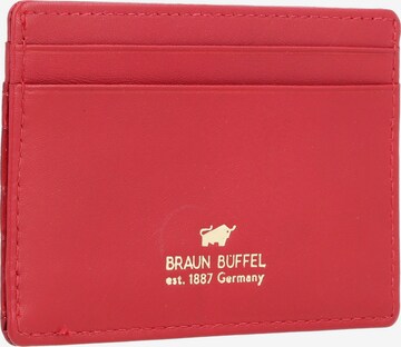 Astuccio 'Verona' di Braun Büffel in rosso