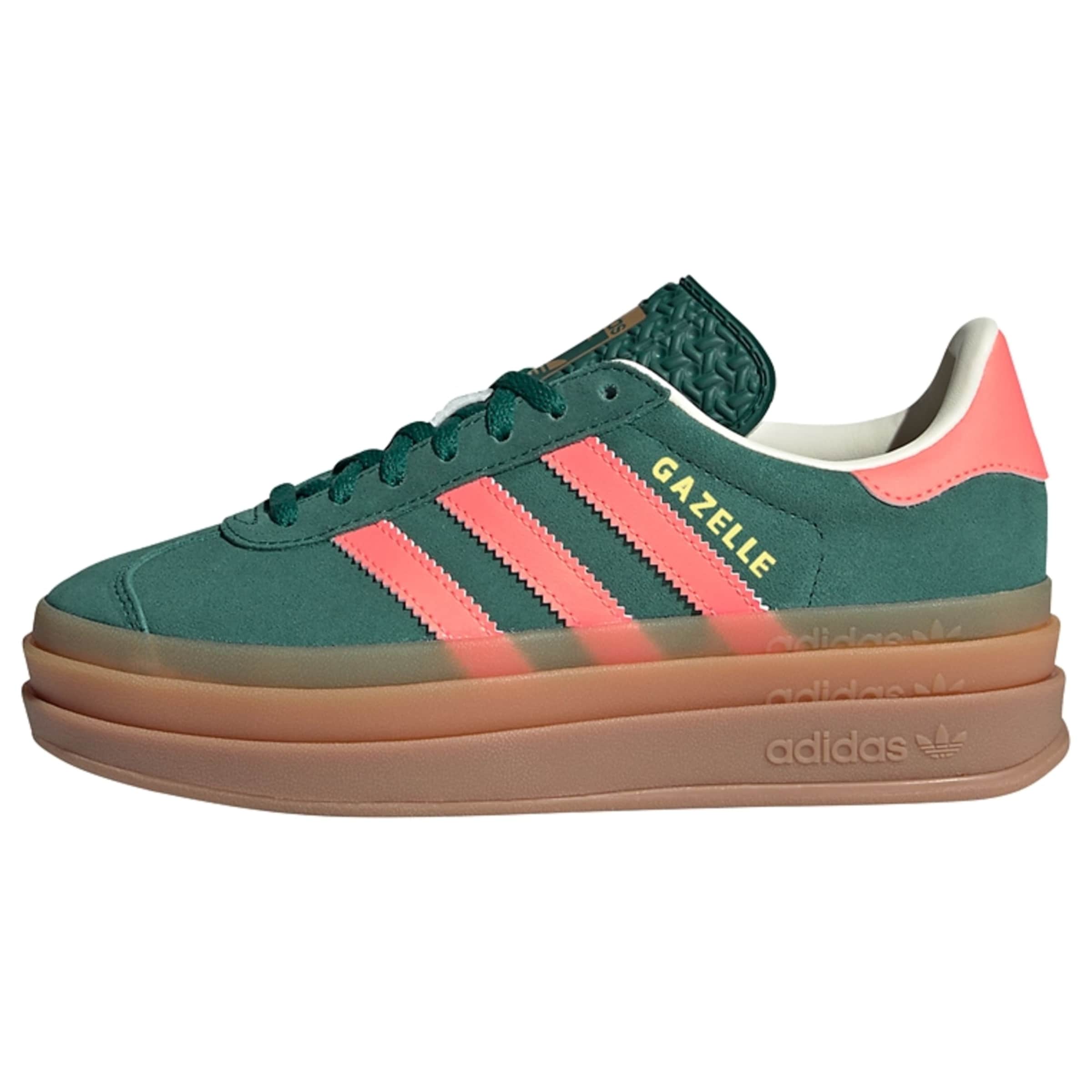 ADIDAS ORIGINALS Trainers 'Gazelle Bold' in Green: front