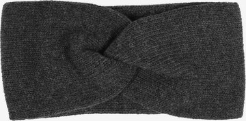 Zwillingsherz Headband in Grey: front