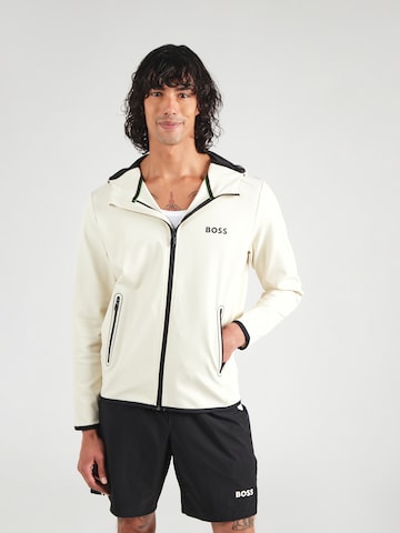 BOSS - Chaqueta deportiva 'Sicon' en beige: frente