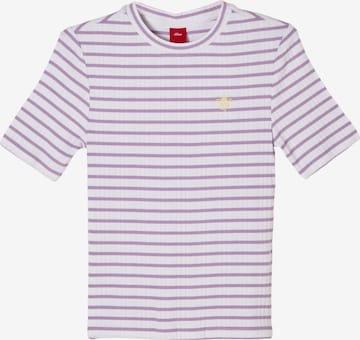 s.Oliver Shirt in Purple: front