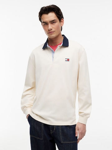Tommy Jeans Póló 'Ess' - bézs: elől