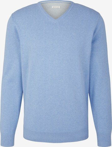 Pull-over TOM TAILOR en bleu : devant