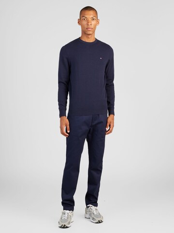 TOMMY HILFIGER Pullover in Blau