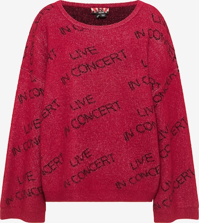 myMo ROCKS Sweater in Cherry red / Black, Item view