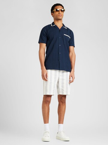 Lindbergh Regular fit Srajca | modra barva