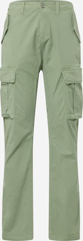 Pepe Jeans Regular Cargobroek 'EXPLORER' in Groen: voorkant